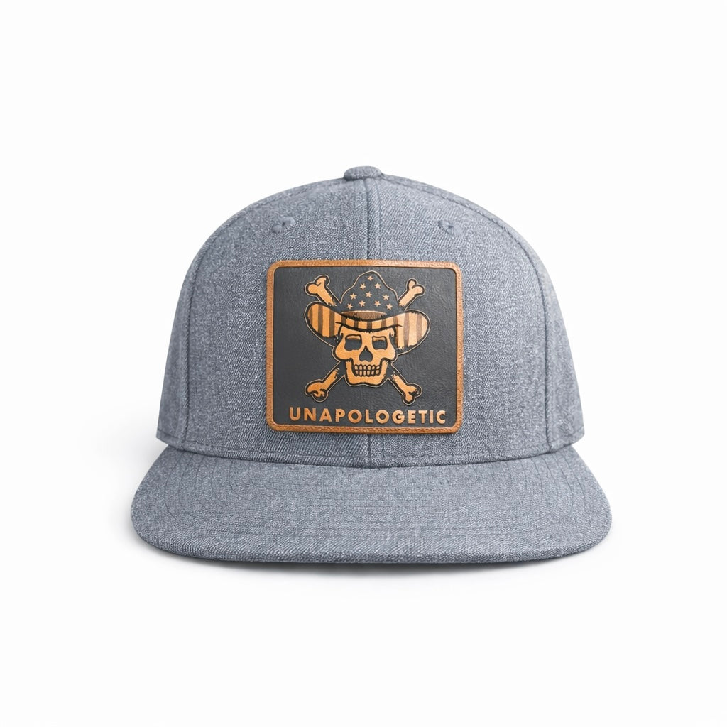 Unapologetic Leather Patch Hat