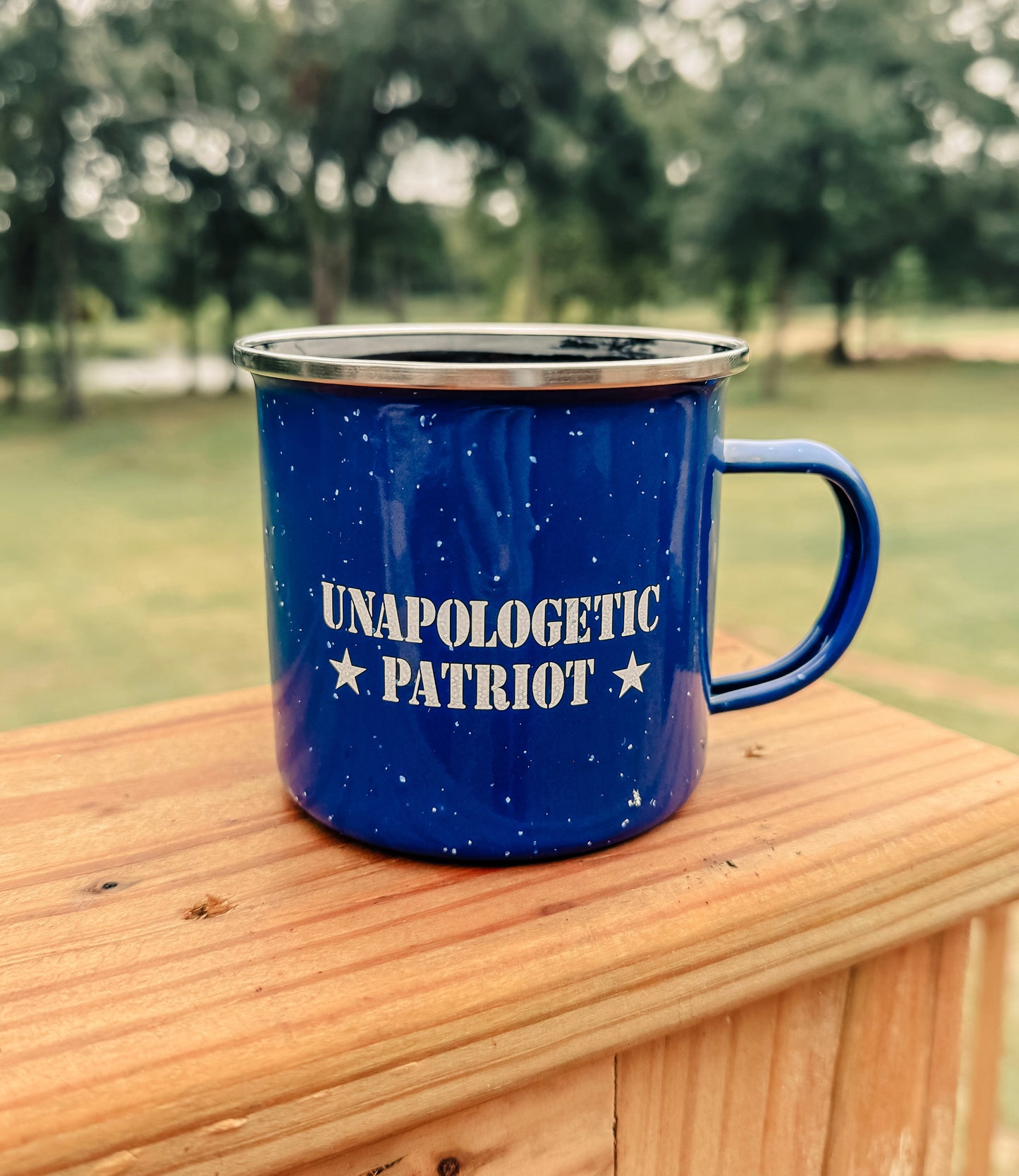 Unapologetic Tin Mug