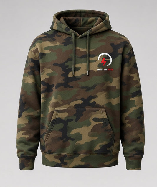 Before The Noise Camo Hoodie